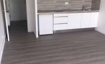 Cuisine salle à manger et pièce de vie après rénovation - Nantes 44