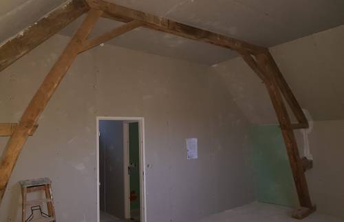Etapes aménagement combles Savigny-lès-Beaune