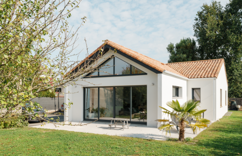 Agrandissement et rénovation d'une maison à Saint Sébastien sur Loire - exterieur