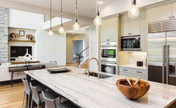 Travaux de rénovation : une cuisine équipée à Houdan (78)