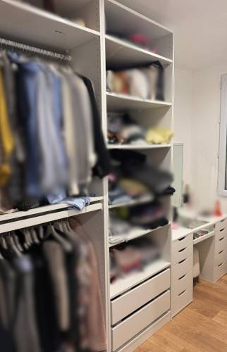 Chambre rénovée lumineuse à Sannois après travaux