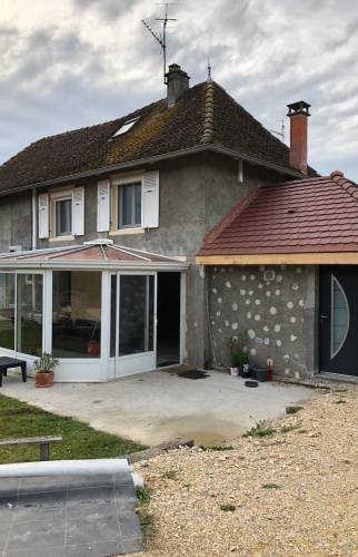 Rénovation d’une façade à Saint-Savin
