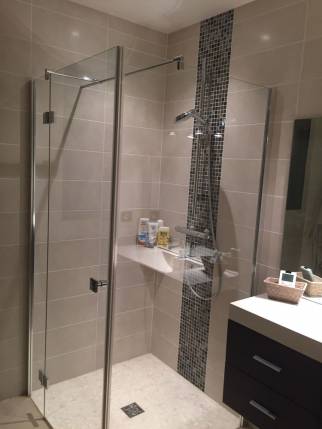 Rénovation du sol de salle de bain