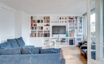 Création et installation d'une bibliothèque sur mesure à Clamart