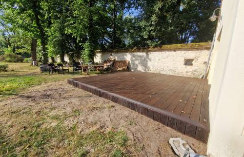 Terrasse bois Montigny sur Loing