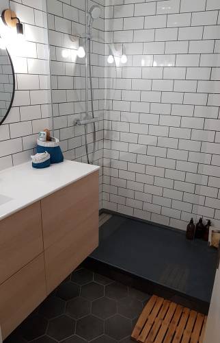 Salle de bain rénovée