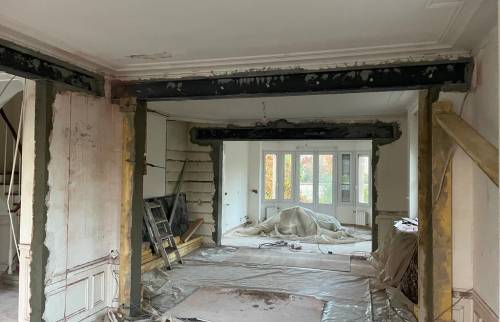 rénovation d'une maison à Vanves