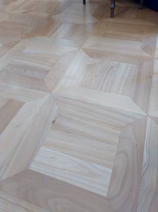 Rénovation de parquet massif à Rixheim