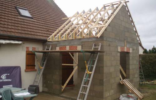 Travaux de charpente