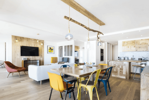 Rénovation d'appartement avec d'aménagement d'un grand volume ouvert - La Grande-Motte 34280