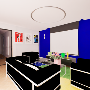 Cuisine moderne dans un appartement à Cannes - Fabienne Tricoire