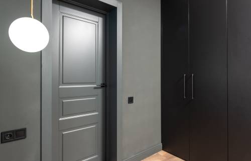 Menuiseries intérieures en ton sur ton - Plaine Monceau