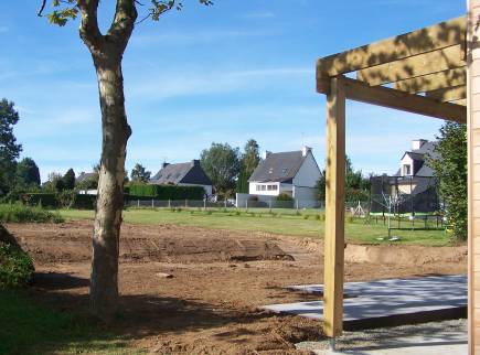 Terrassement du terrain