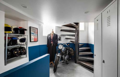 Rénovation de maison escalier métallique (91)