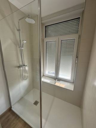 Salle de bain après