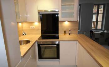 Rénovation d'une cuisine à Deauville