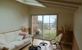 Limonest (69760) : un nouveau salon crée de plain pied avec vue sur les monts d'or !