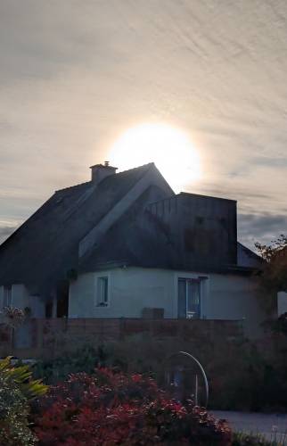 Résultat final de la surélévation de maison à Chartres-de-Bretagne