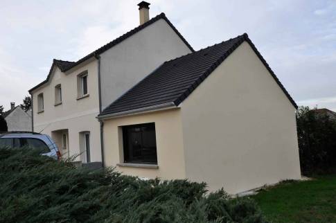 Construction d'une extension de maison latérale - Moissy-Cramayel 77550