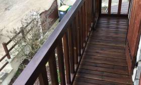 Rénovation de balcon en bois à Yerres (91330)