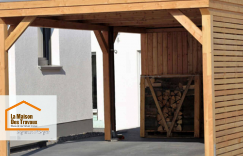 Un garage fonctionnel, capable de résister au temps et aux intempéries, tout en apportant une touche de chaleur et de naturel à leur maison.