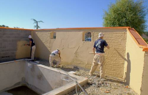 maconnerie mur jardin