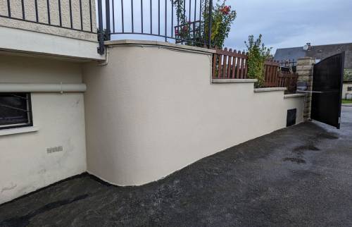 Murs après rénovation