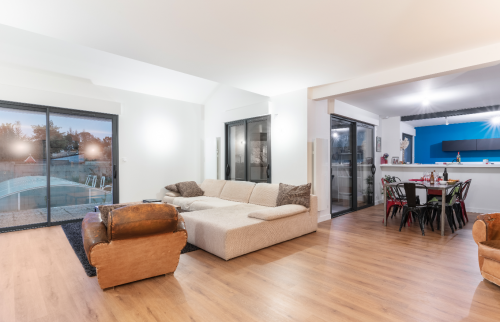 Rénovation de maison à Saint-Sébastien-sur-Loire - rénovation salon séjour