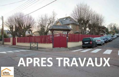 Clôture d'angle (Montgeron 91230)