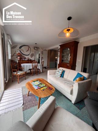 Espace de vie ouvert rénovation Damgan