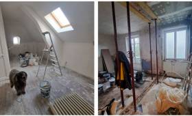 Rénovation du deuxième étage d’une maison à Colombes