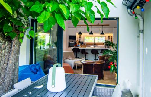 Rénovation d'une maison de vacances à Vinay extérieur