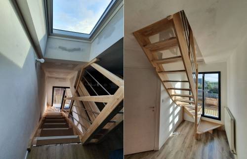 Création d’une trémie d’escalier pour un accès facilité