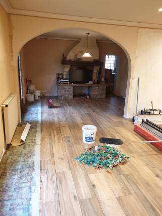 Rénovation d'un ancien sol