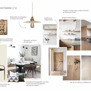 Conception – Aménagement – Décoration d'une cuisine sur-mesure - Claire Clavier - La Maison Des Architectes