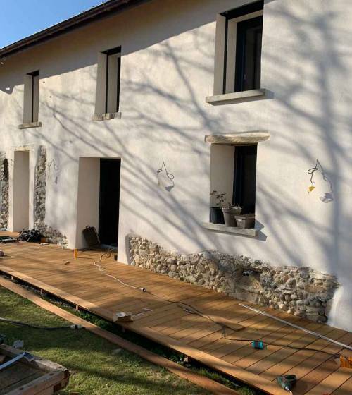 La chaux : ravalement naturel