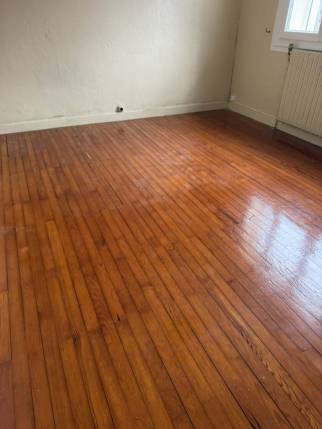 Rénovation de parquet massif en cours - Jujurieux 01640