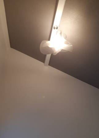 Peinture des rampants, mise en place de luminaires à Guebwiller
