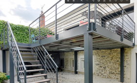 Aménagement terrasse surélevée