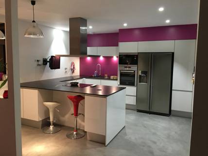 Installation de cuisine tout équipée