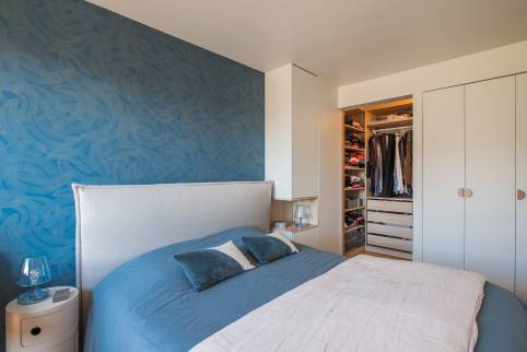 Aménagement d'une chambre dans Paris