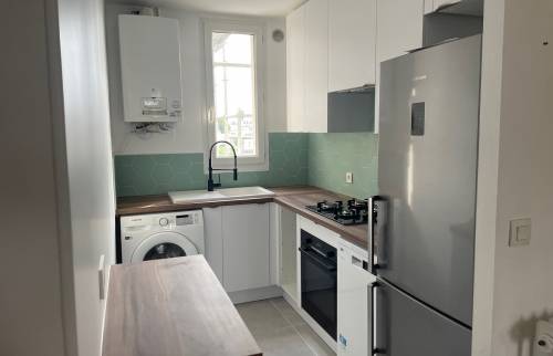 rénovation d'une cuisine à Levallois