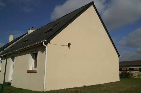 Rénovation de la façade d'un pavillon dans le 14