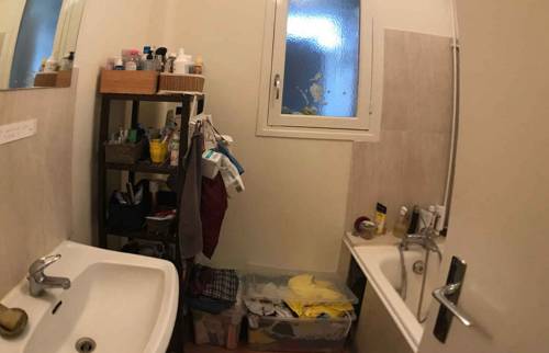 La salle de bain avant travaux