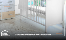 Transformation des murs et du sol d’une Chambre Bébé à Casteljaloux