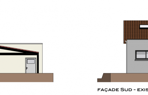 Plan du projet : avant et après l'extension