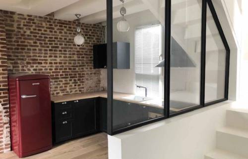 Rénovation d'une cuisine dans une maison à Deauville