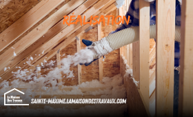 Technique de Soufflage pour l'Isolation des Combles à Sainte-Maxime : Un Choix Écologique et Économique