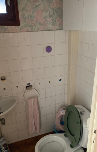 Rénovation d’une salle de bains avec WC à Fraisse (42490)