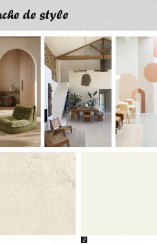 planche de style du salon